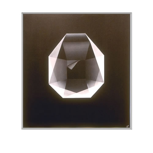 Airbrush. Diamond. Acryl op linnen. 60 x 65 cm